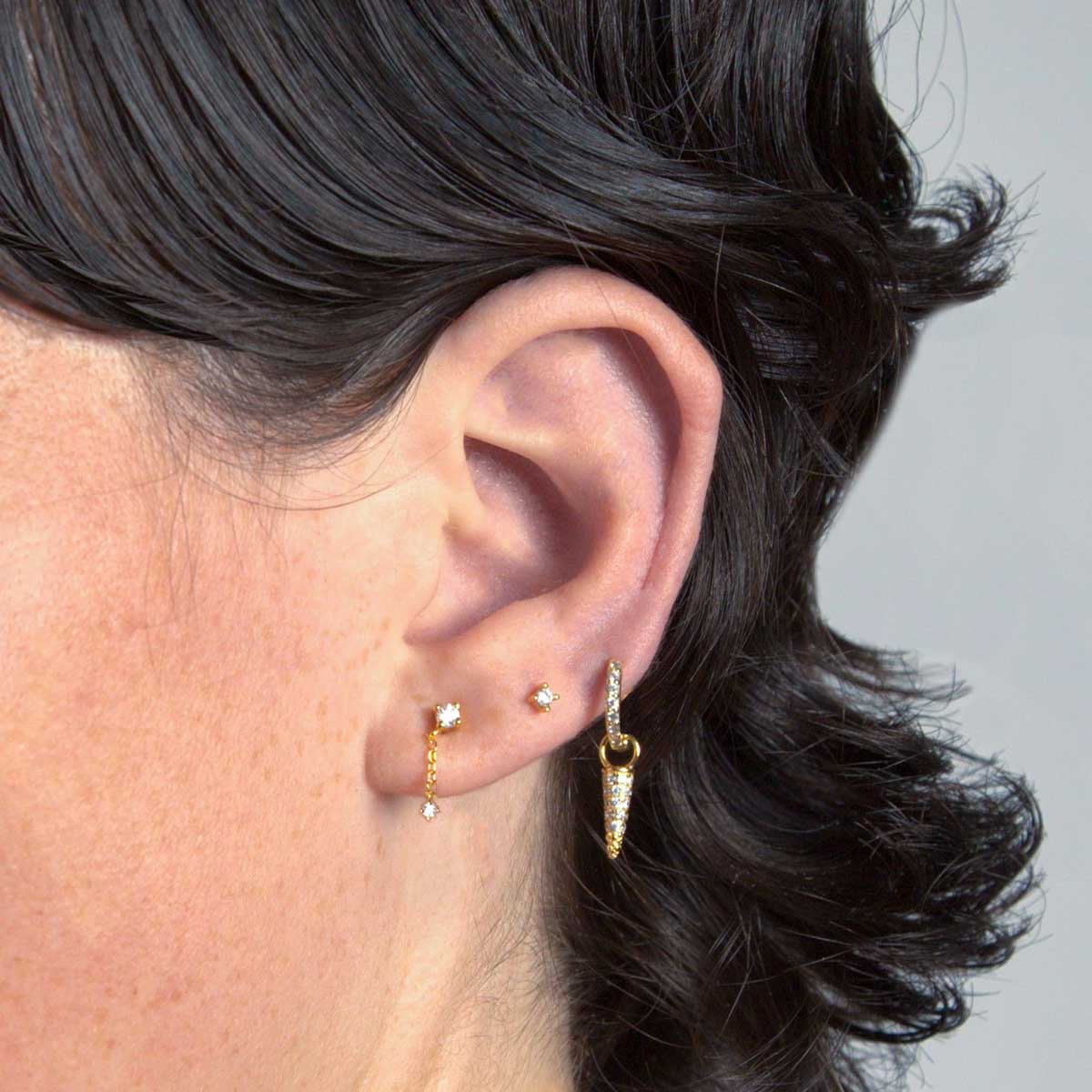 Tiger Tooth Earring Charm