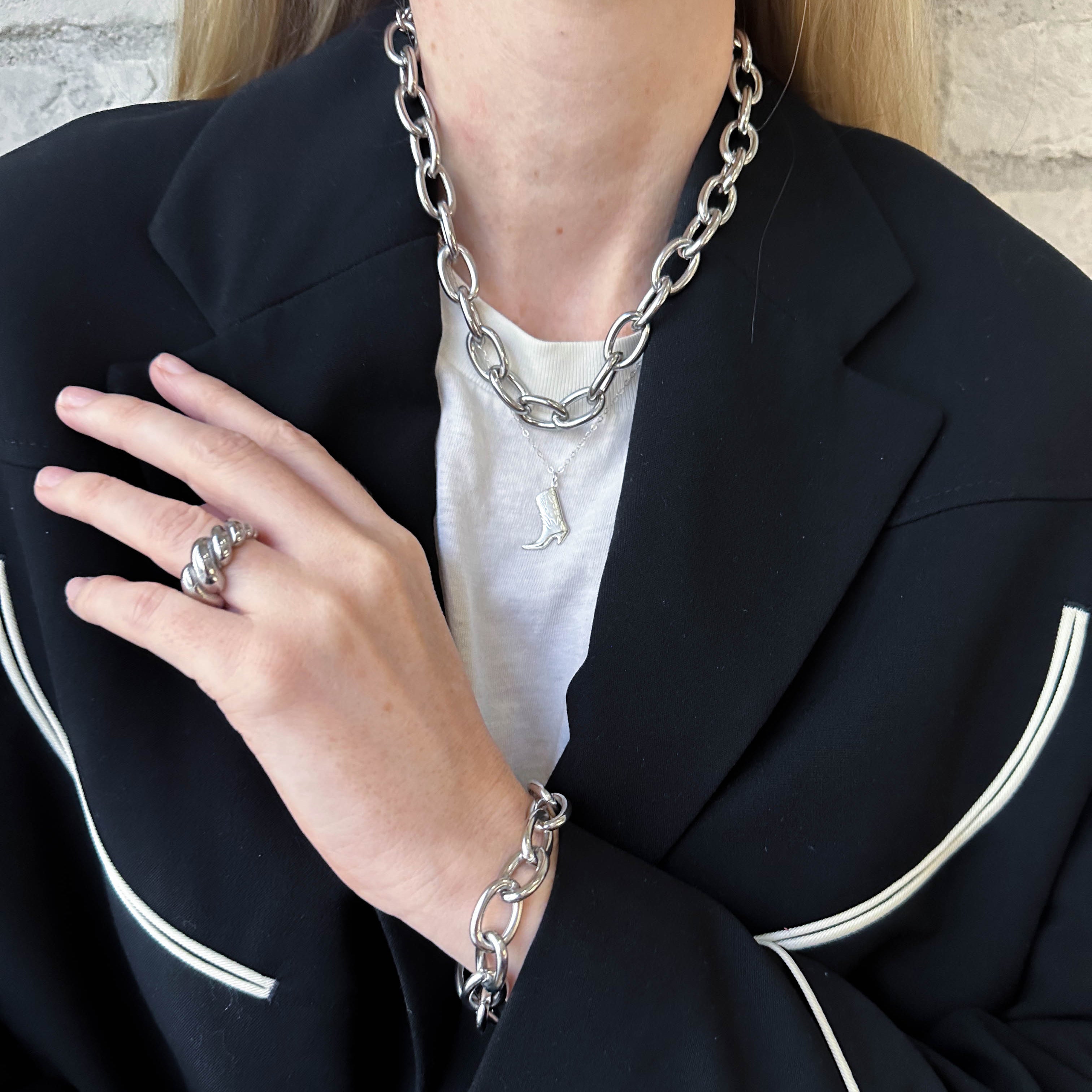 1993 Silver Chain Set