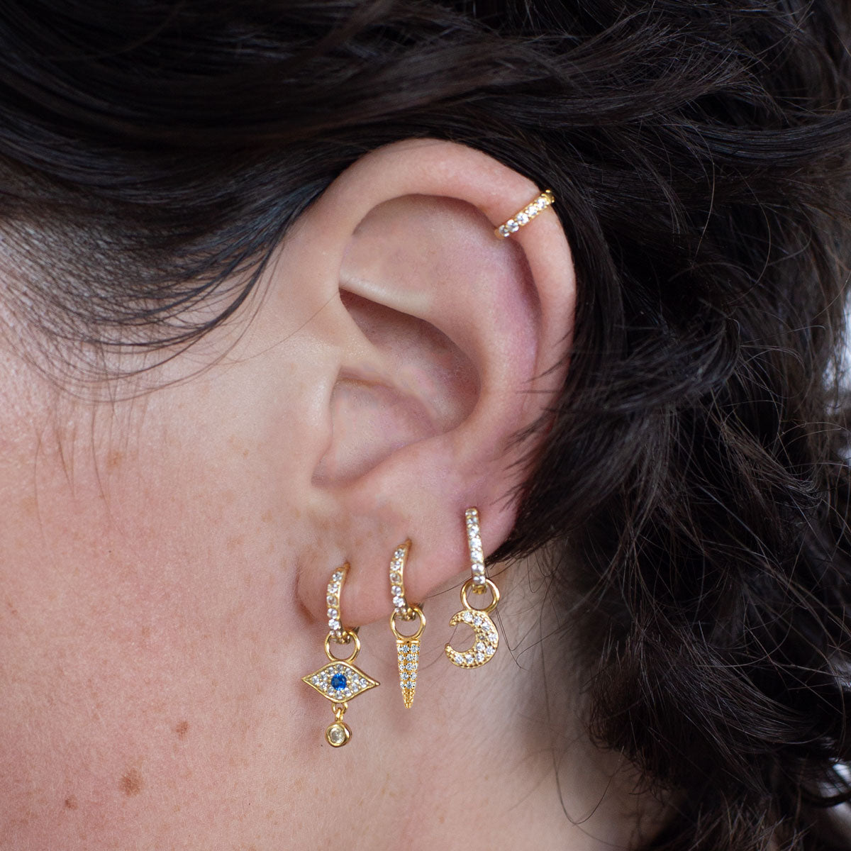 Tiger Tooth Earring Charm