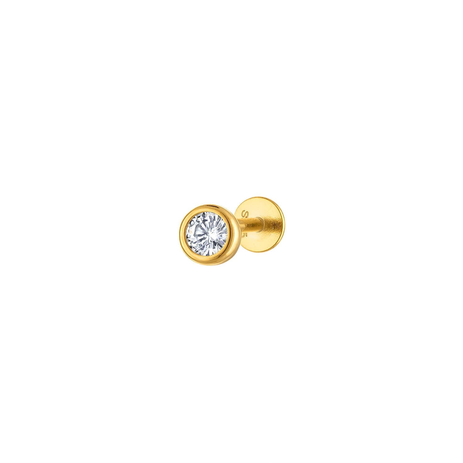 Single Round Flatback