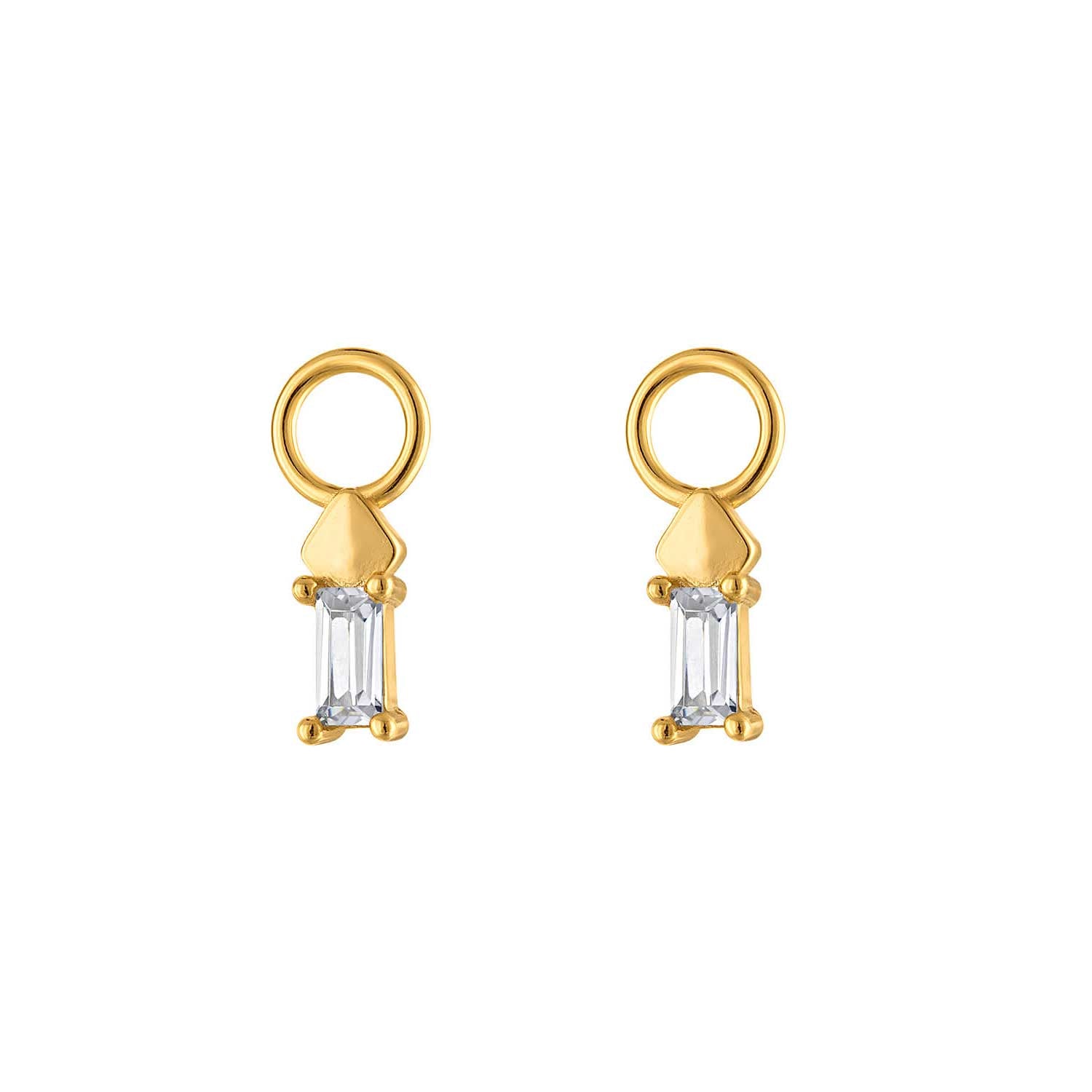 Single Short Baguette Charm