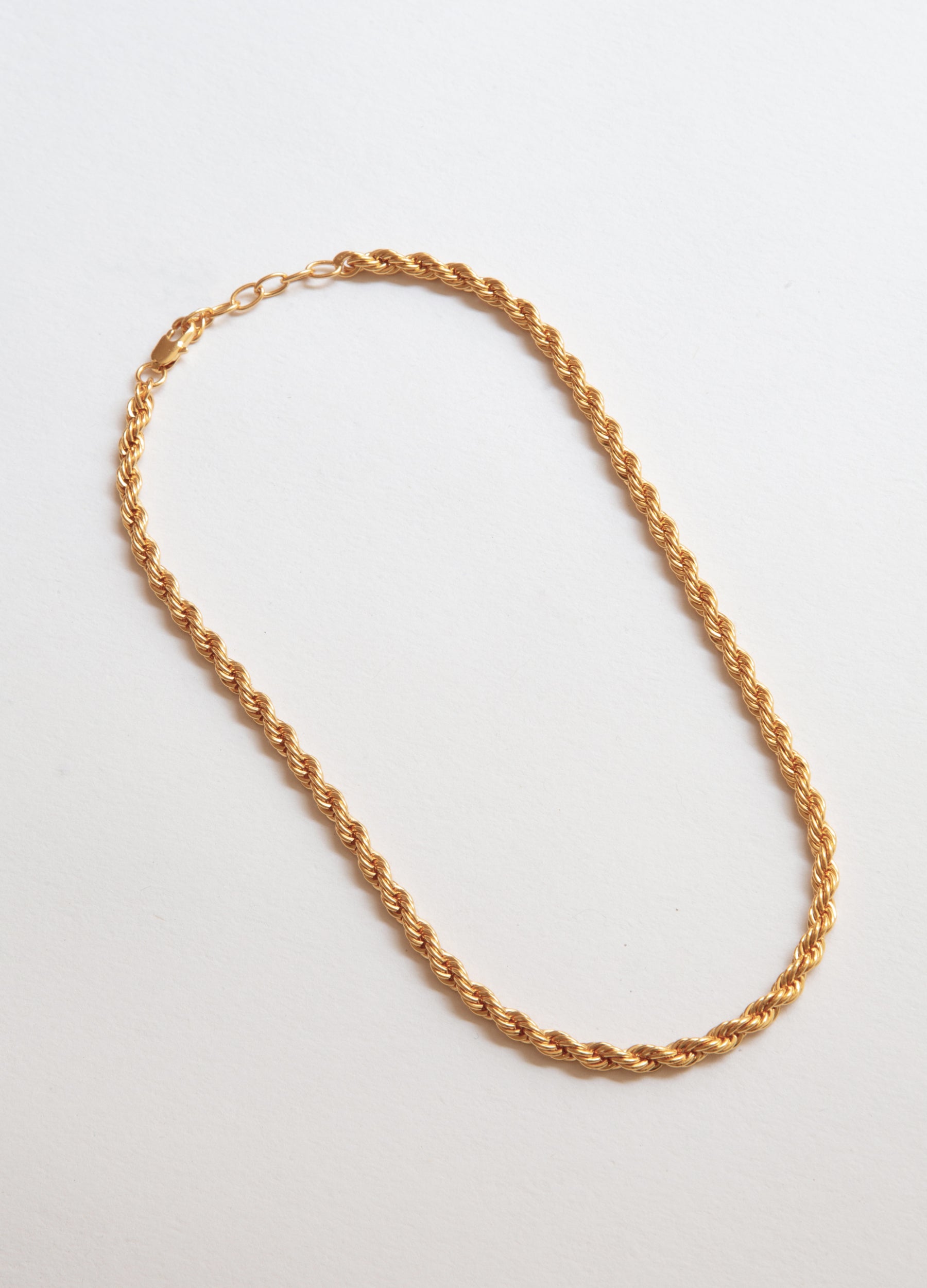 Hollyhock Rope Necklace