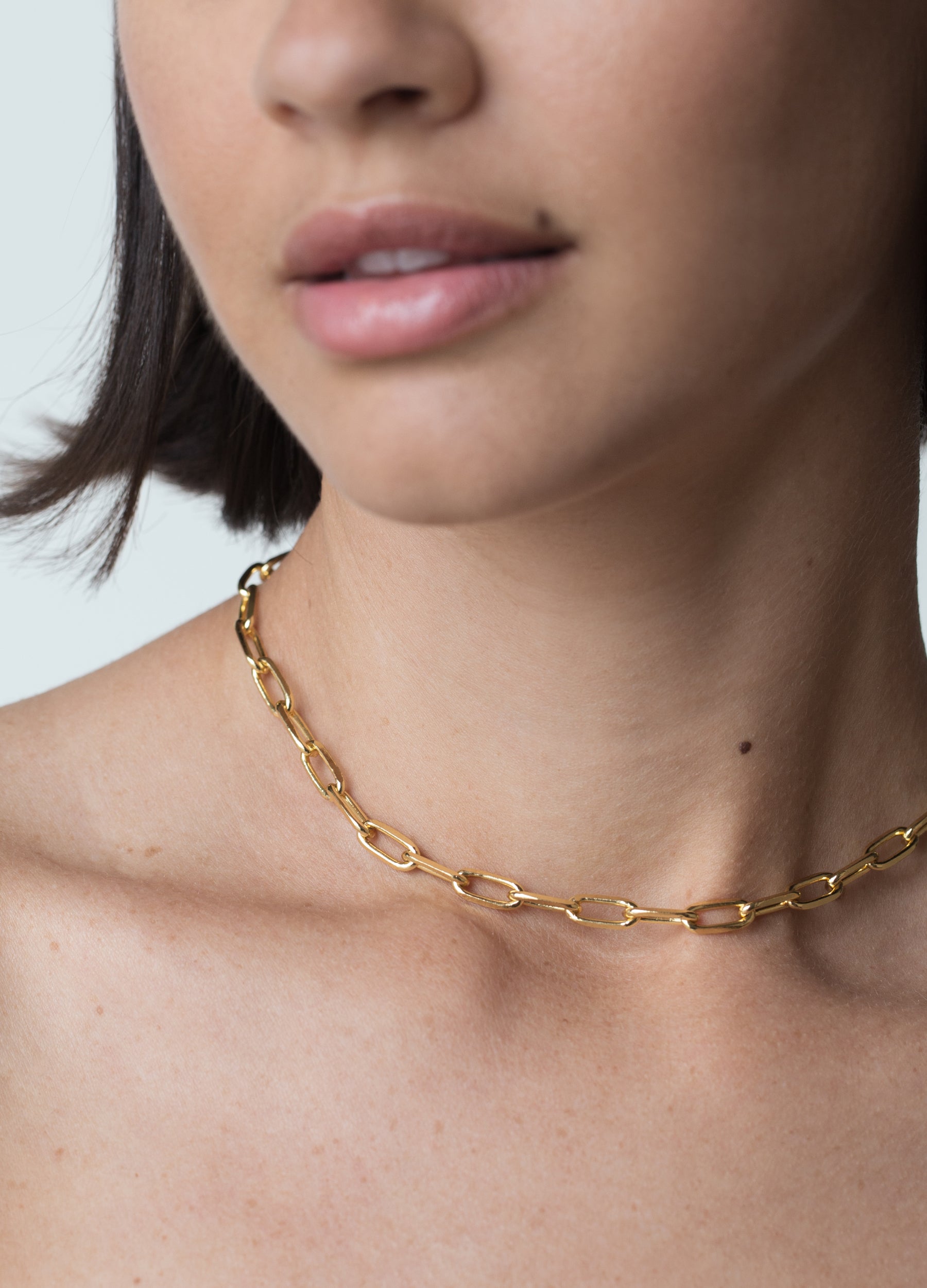 Modern Chain A Necklace