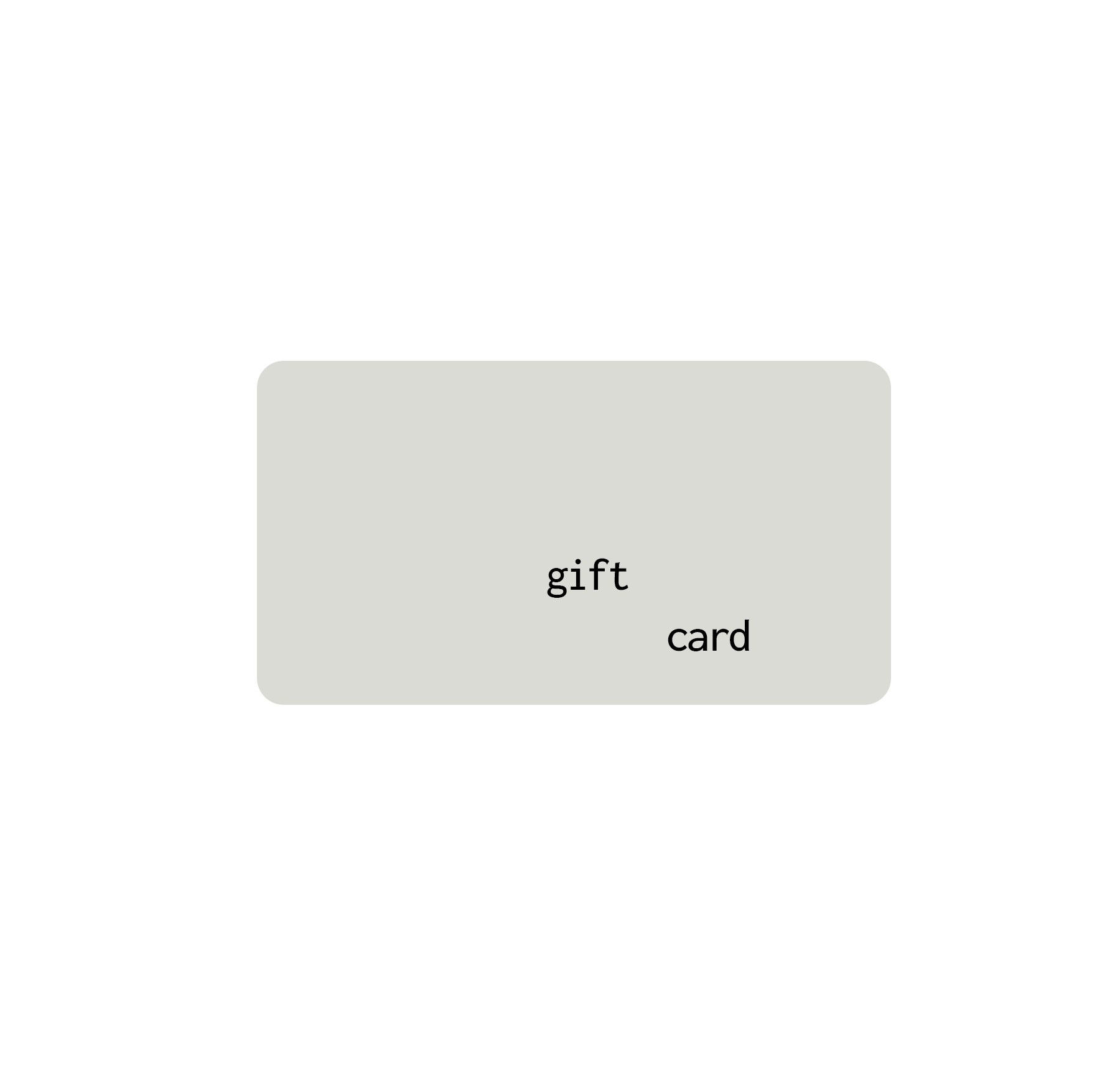 Gift Card