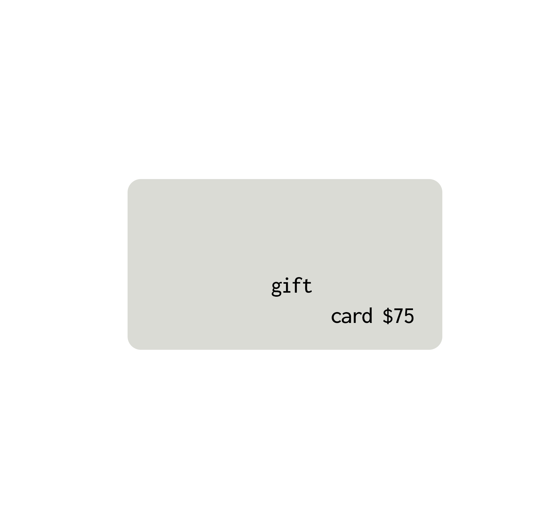 Gift Card