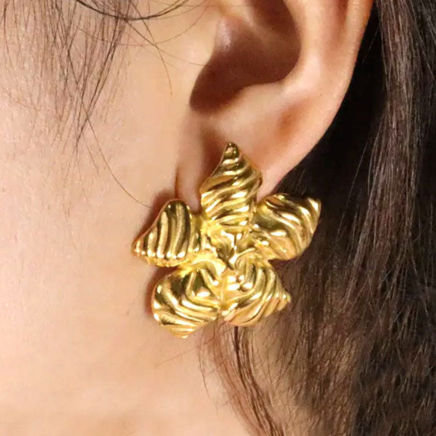 Luxe Flower Earring