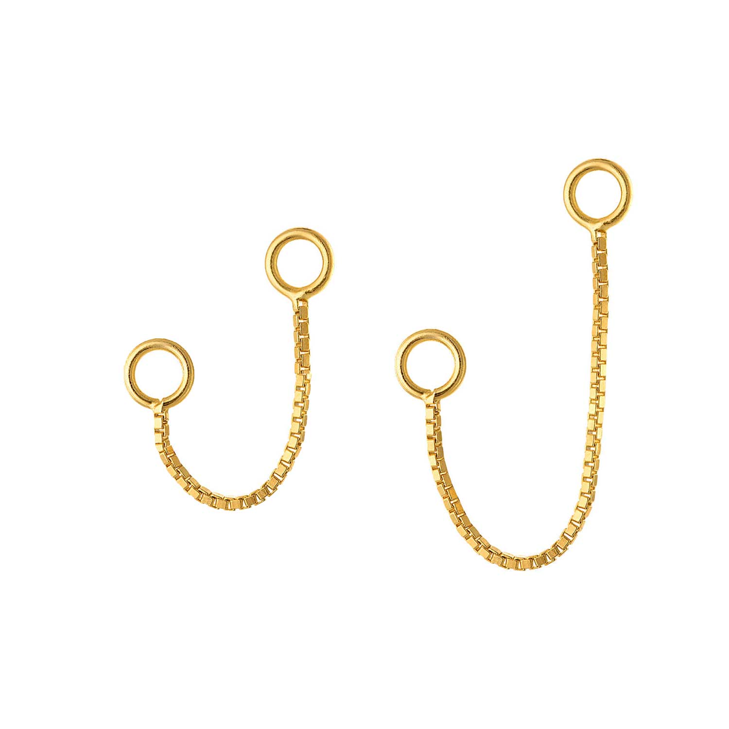 Box Chain Extender Set Gold