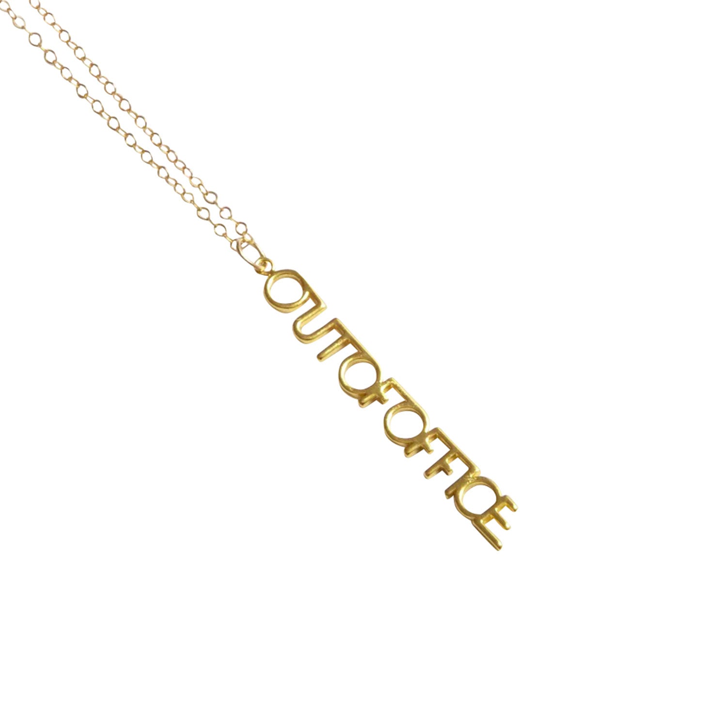 OOO Charm Necklace