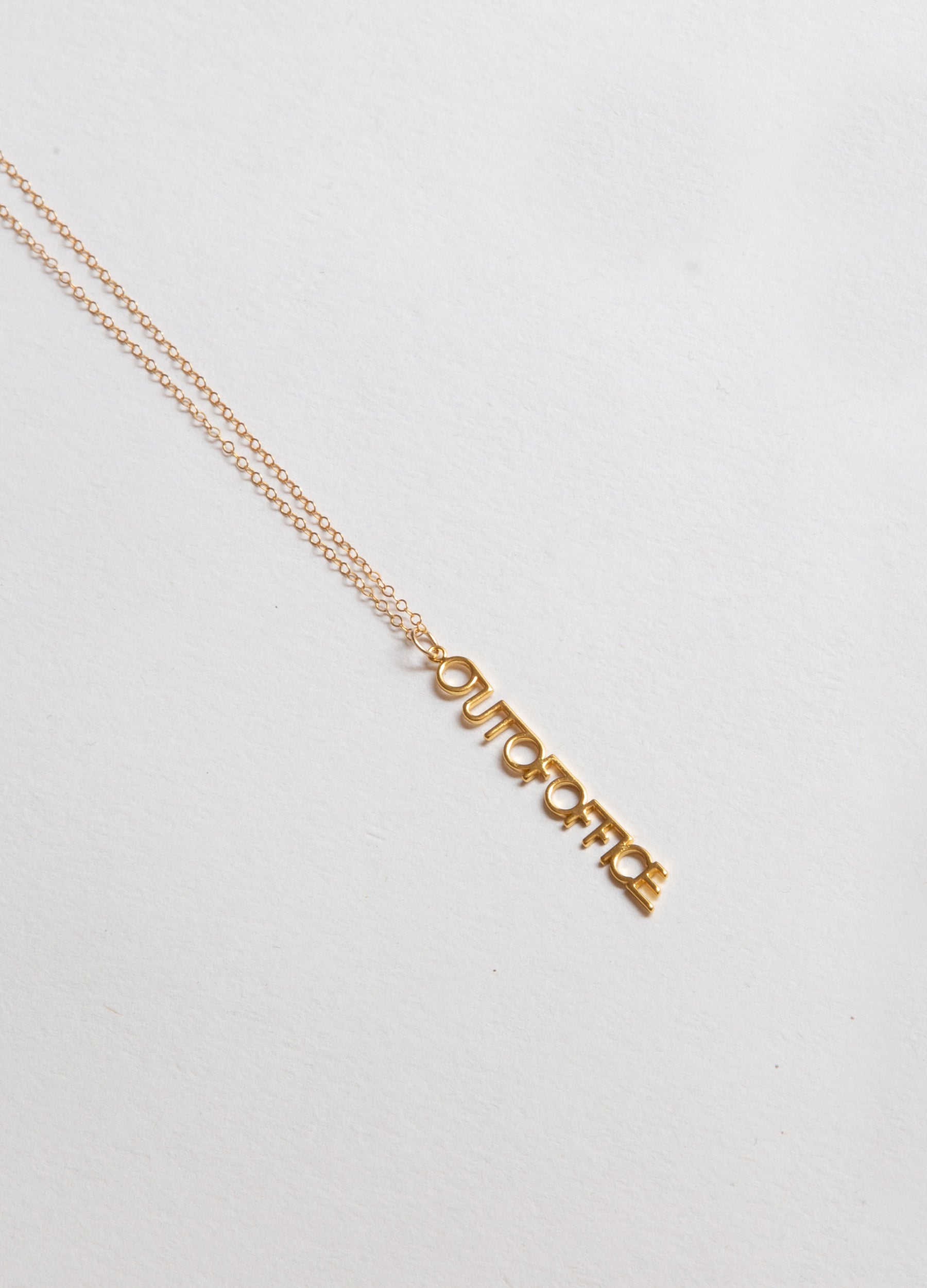 OOO Charm Necklace